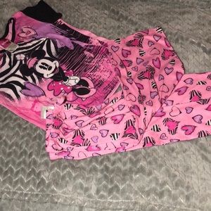 Disney Minnie Mouse 2 pc pj set